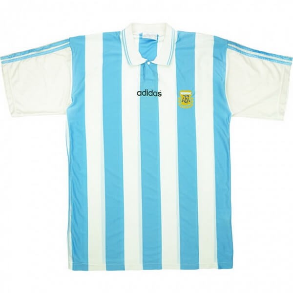 Heimtrikot Thailand Argentinien Retro 1994 Blau Günstige Fußballtrikots